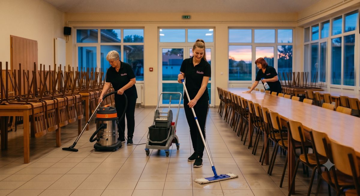Hajnali kiegészítő munka a Gyermektáborban